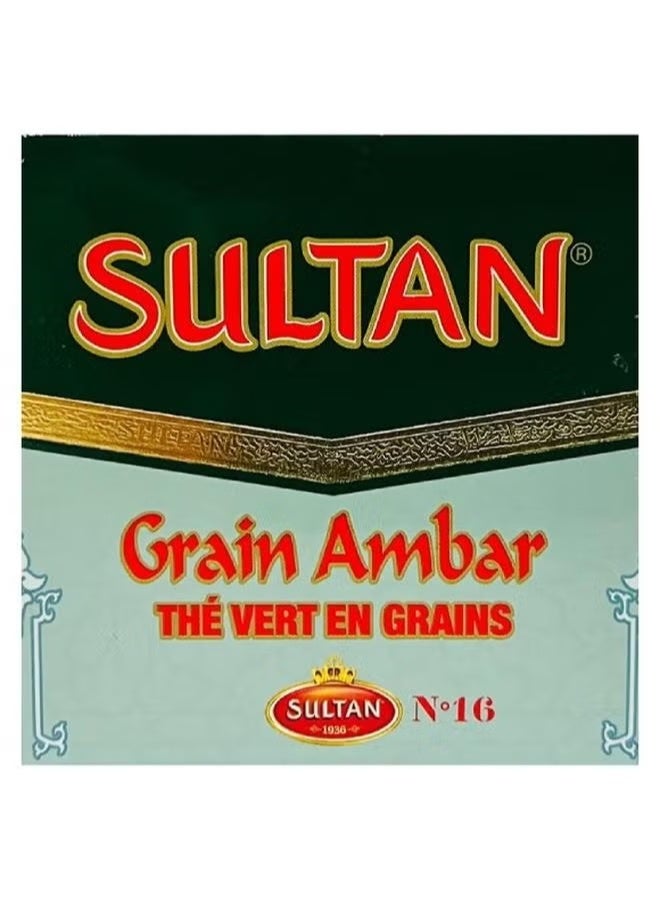 Sultan Grain Ambar Moroccan Pearl Green Tea 200g - Image 1